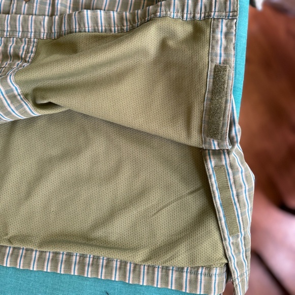 5.11 TACTICAL SERIES Men’s Button & Snap Green/Blue Plaid Short Sleeve Shirt L - Picture 4 of 10